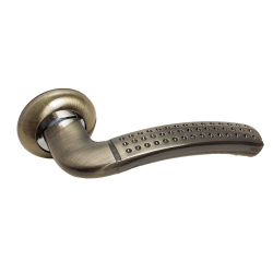 Ручка раздельная TRODOS AL-56 (CP+AB)/CP (хром+бронза/хром)