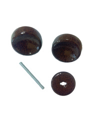 Ручка-кнопка РК-1 ант.орех /Ст