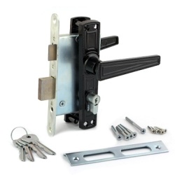 Замок врезной Зенит ЗВ4-3.01 Черный (15)