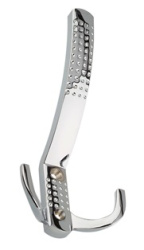 Крючок 04.46.02 перф. 3-х рожковый (хром)