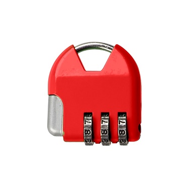 Замок навесной кодовый CL532 красный (Blister)