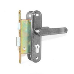 Замок врезной Зенит ЗВ4-3.03 Серебро (15)