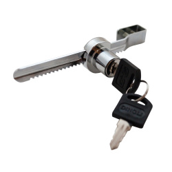 Замок-стекло реечный (хром)