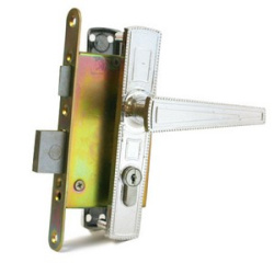 Замок врезной Зенит ЗВ4-3.01 Хром (15)