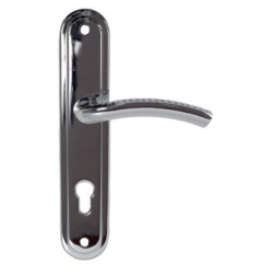 Ручка на планке TRODOS AL106/85-L CP (хром)