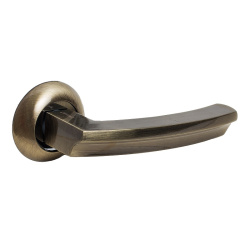 Ручка раздельная TRODOS AL-55 AB/CP (бронза/хром)