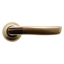 Ручка раздельная TRODOS AL-77 (PB+SB)/CP (золото+золото мат./хром)