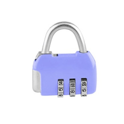 Замок навесной кодовый CL506 голубой (Blister)