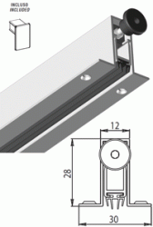 Автопорог ASAL-А 930мм (-200мм)
