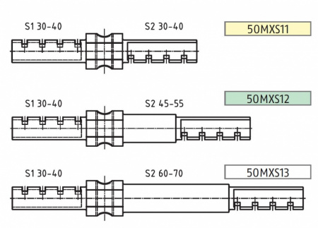 Сердечник цилиндра 50MXS13 (ABUS)