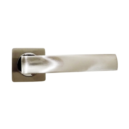 Ручка раздельная TRODOS AL-02-A845 SN/CP (никель/хром)