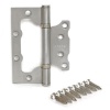 Петля накладная 100*75 В2 Steel S (10) БЕЗ ВРЕЗКИ