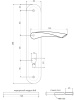 Ручки на планке Apecs HP-85.0423-AB