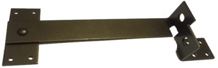 №3 Щеколда дверная Антик медь - 250