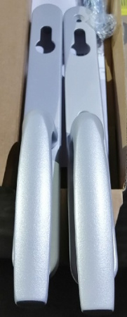 Компл.ручек BREMEN 92/8 мм GREY RAL 9006