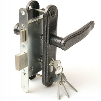 Замок врезной Зенит ЗВ4-3.03 (серебро)