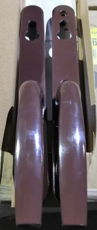 Компл.ручек BREMEN 92/8 мм LIGHT BROWN RAL 8017