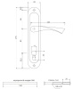 Ручки на планке Avers HP-85.0123-AB (бронза)