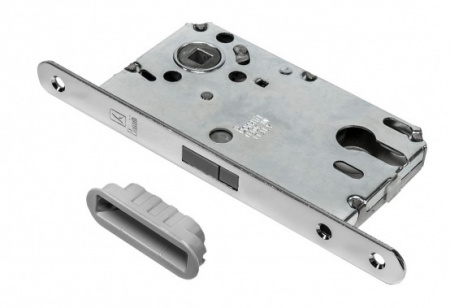 Замок врезной B-SMART, магн., доп.ригель, ник.бл.  SD69.B-SMA.Q8.NI.LU.45