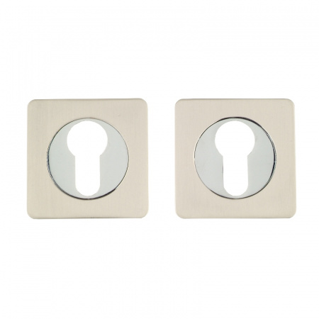 Накладка на цилиндр TRODOS ET02-AL SN/CP (никель/хром)